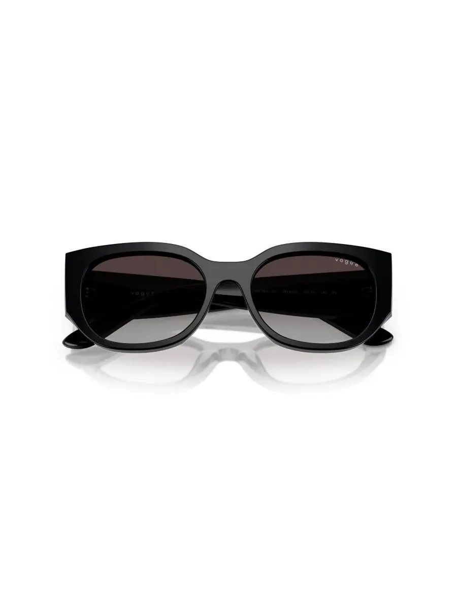 Женские солнцезащитные очки с геометрическим рисунком, VO5641SU Vogue Eyewear — изображение 5 из 8, черный