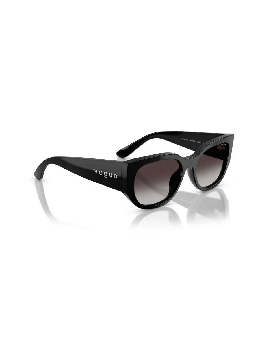 Женские солнцезащитные очки с геометрическим рисунком, VO5641SU Vogue Eyewear — изображение 6 из 8, черный