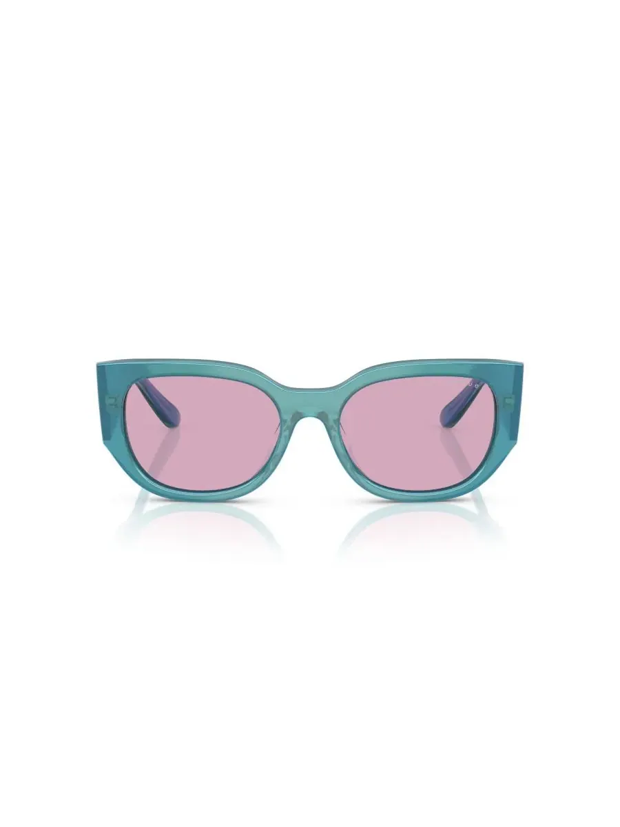 Женские солнцезащитные очки с геометрическим рисунком, VO5641SU Vogue Eyewear — изображение 2 из 8, зеленый