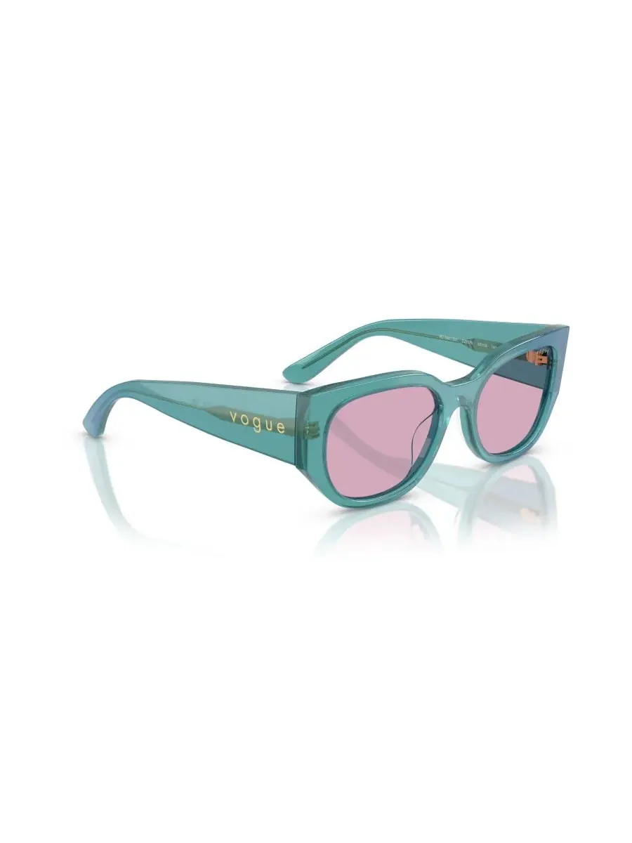 Женские солнцезащитные очки с геометрическим рисунком, VO5641SU Vogue Eyewear — изображение 7 из 8, зеленый