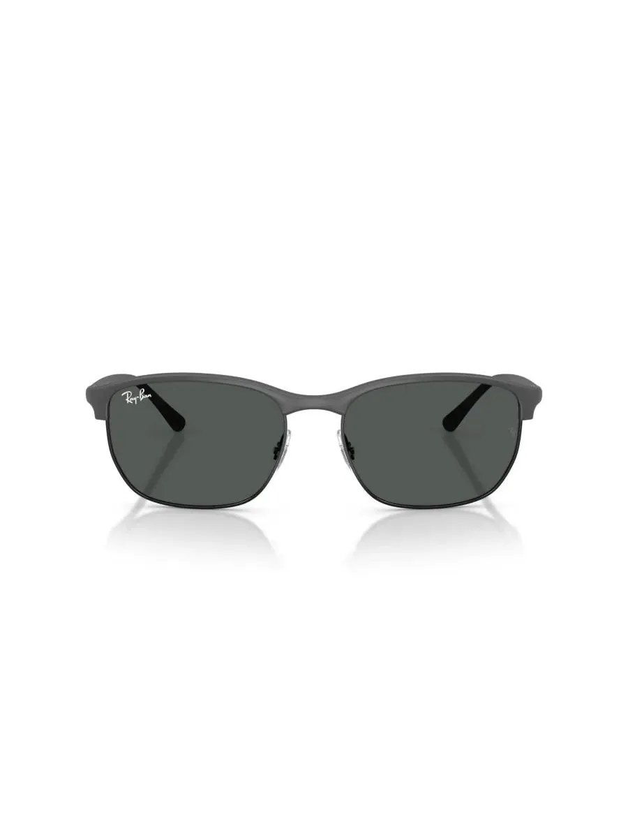 Солнцезащитные очки унисекс квадратной формы, RB4469 Ray-Ban — изображение 2 из 8, песочный серый