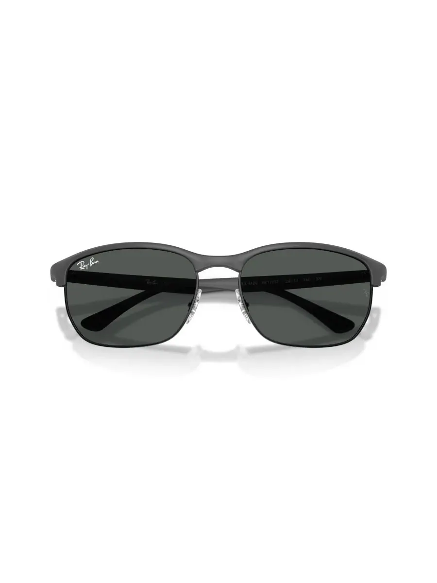 Солнцезащитные очки унисекс квадратной формы, RB4469 Ray-Ban — изображение 5 из 8, песочный серый