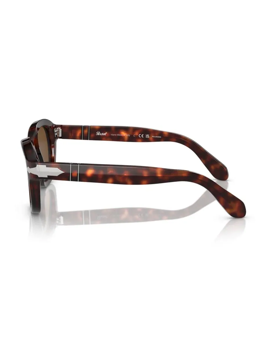 Женские поляризационные солнцезащитные очки, модель PO0060S Persol — изображение 4 из 6, коричневый