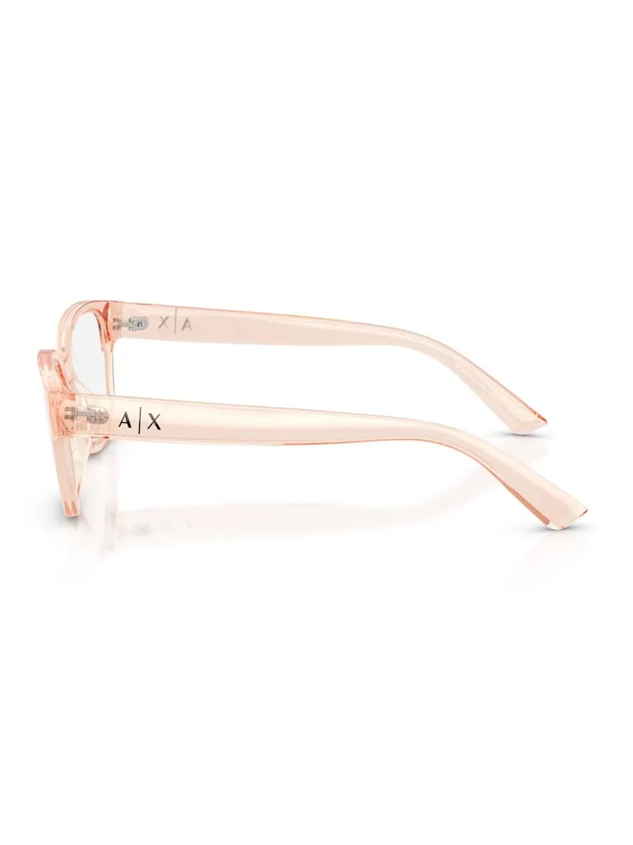 Очки женские с оправой Cat Eye, модель AX3134U A|X Armani Exchange — изображение 3 из 5, прозрачный