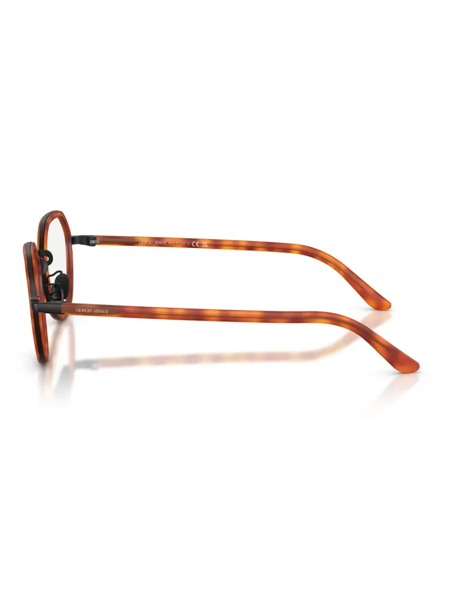 Мужские круглые очки, AR5167 Giorgio Armani — изображение 3 из 5, коричневый