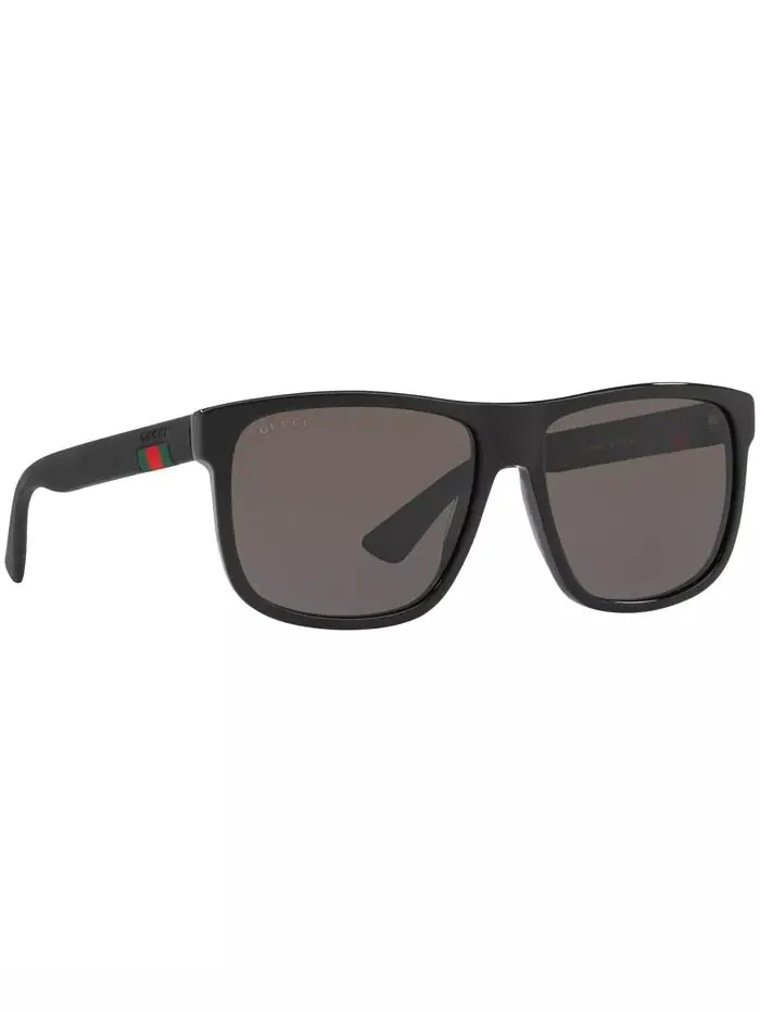Солнцезащитные очки Gucci — изображение 3 из 6, черный/серый