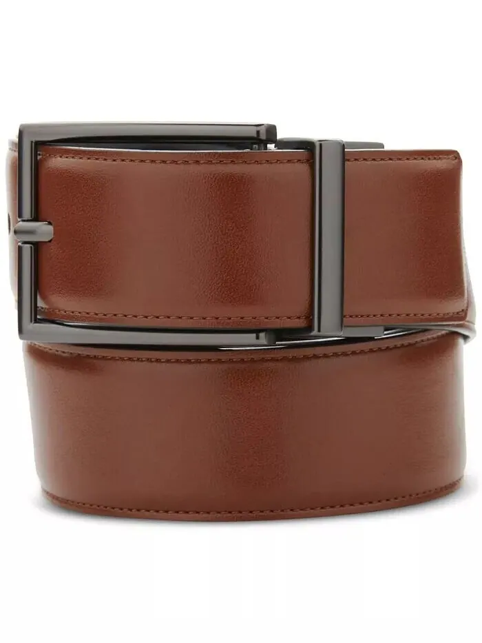 Мужской ремень из склеенной кожи Perry Ellis Portfolio