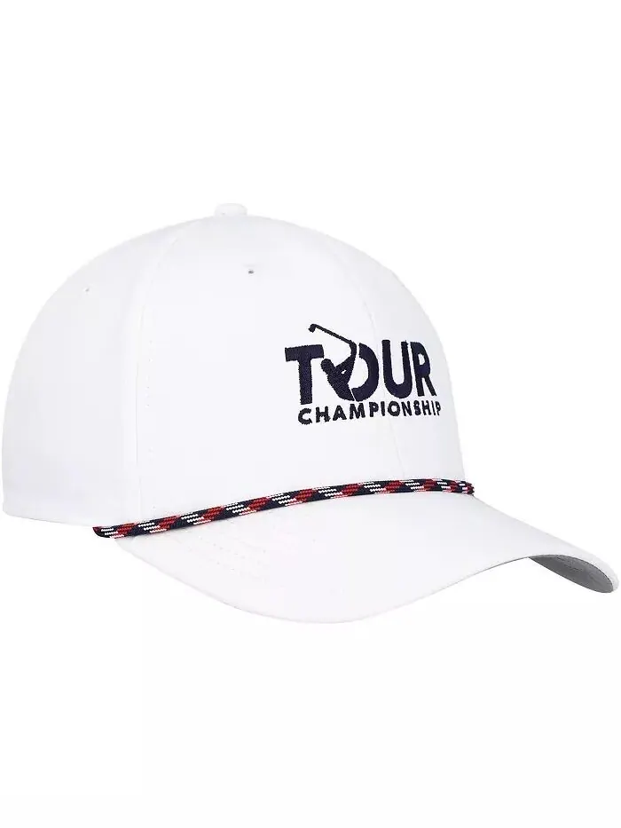 Мужская белая регулируемая шапка TOUR Championship с веревкой Barstool Golf — изображение 3 из 4, белый