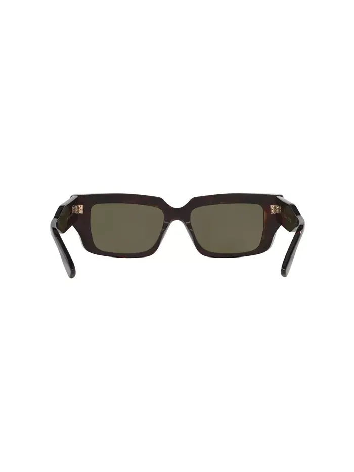 Солнцезащитные очки унисекс прямоугольной формы, GG1529S GC002202 Gucci — изображение 4 из 5, коричневый