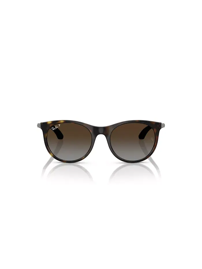 Унисекс поляризованные солнцезащитные очки, RB9082S Ray-Ban Jr — изображение 5 из 6, коричневый