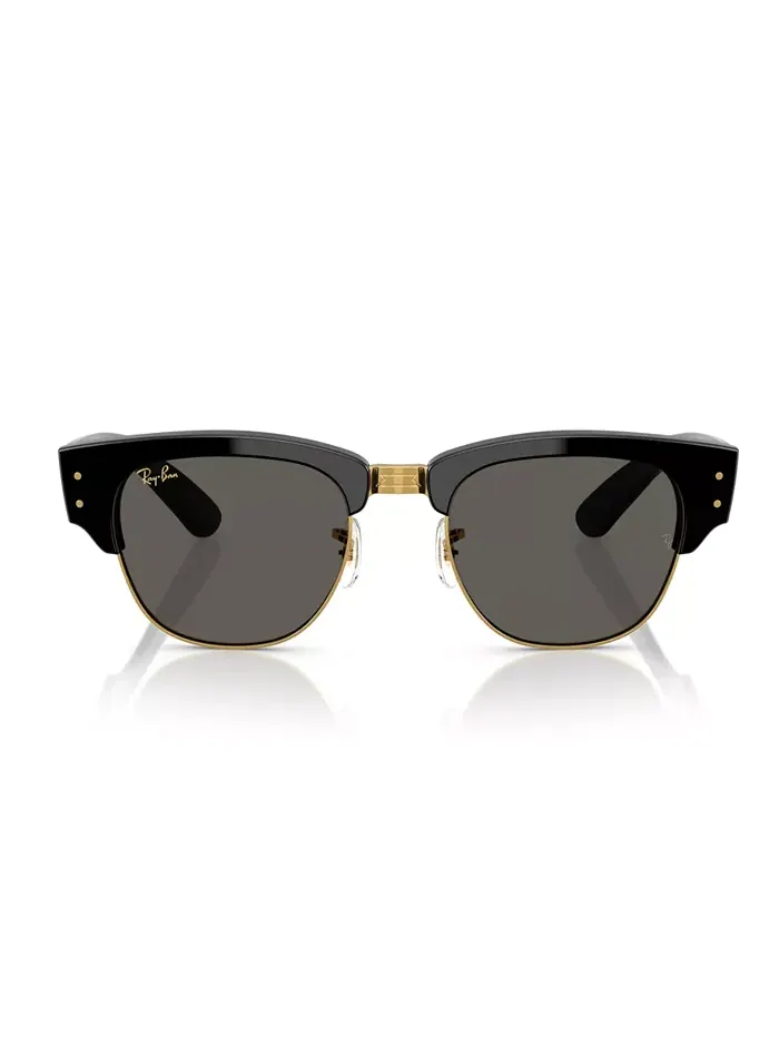 Унисекс солнцезащитные очки Mega Clubmaster, RB0316S Ray-Ban — изображение 4 из 7, черный золотистый