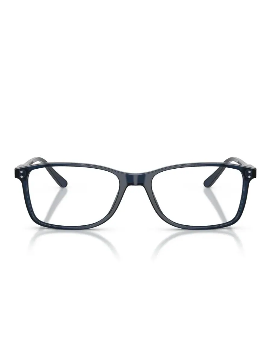 Мужские прямоугольные очки, PH2155 Polo Ralph Lauren — изображение 4 из 4, прозрачный синий