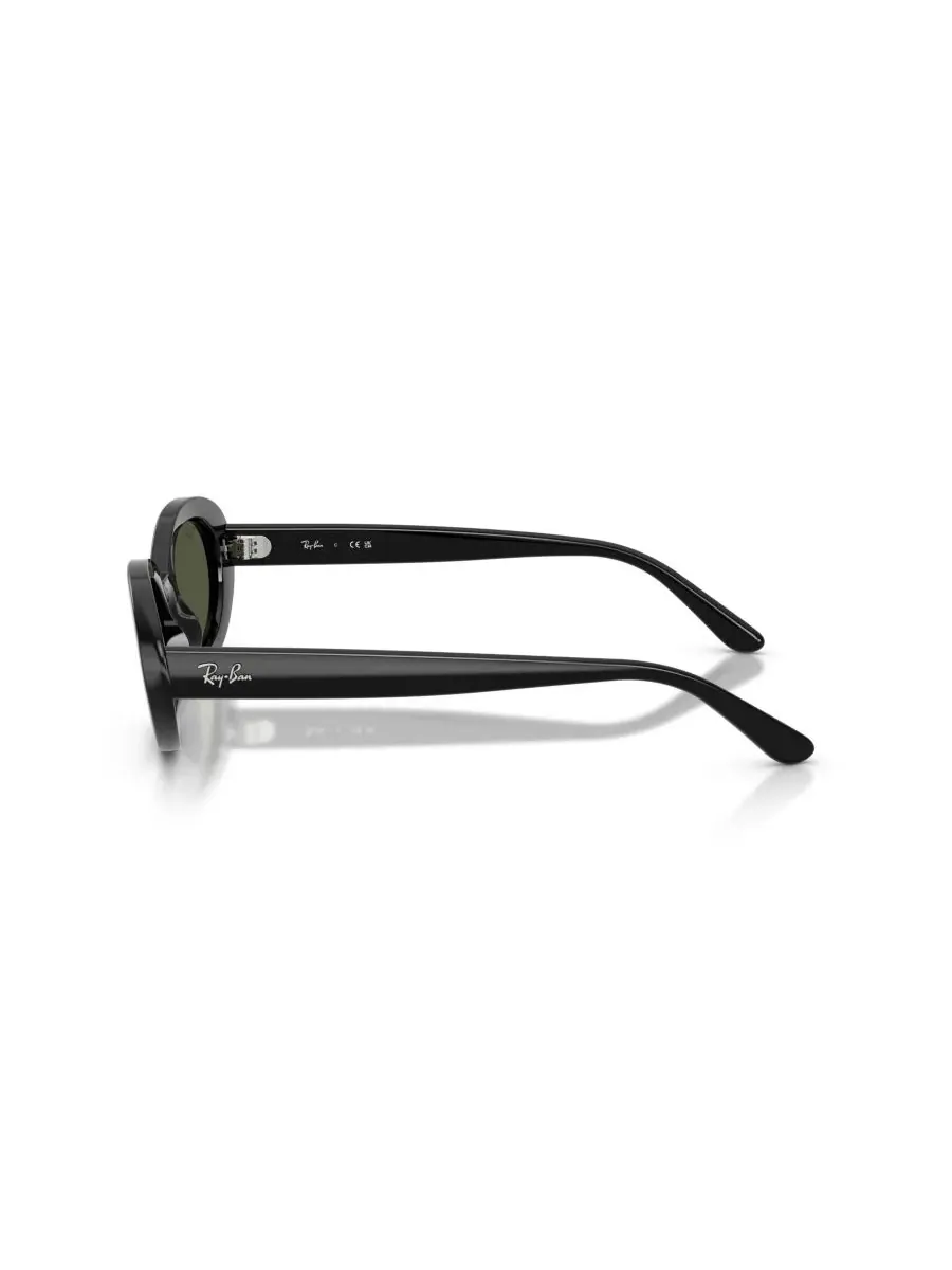 Женские овальные солнцезащитные очки, RB2223 Ray-Ban — изображение 2 из 8, черный