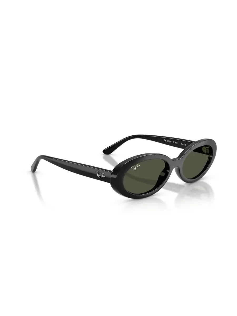 Женские овальные солнцезащитные очки, RB2223 Ray-Ban — изображение 6 из 8, черный