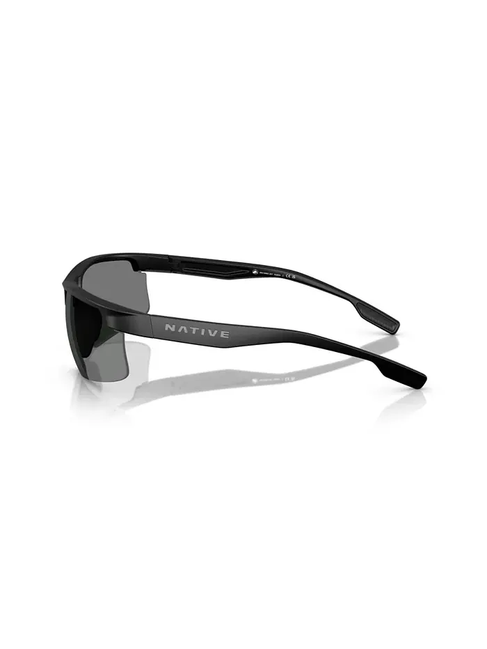 Мужские поляризованные солнцезащитные очки Ridge-Runner Crest Native, XD9048 Native Eyewear — изображение 3 из 10, черный