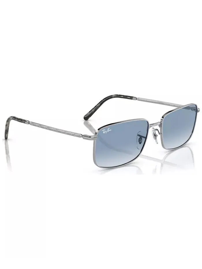 Солнцезащитные очки унисекс Ray-Ban — изображение 2 из 7, серебристый