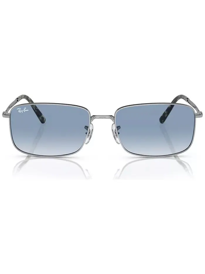 Солнцезащитные очки унисекс Ray-Ban — изображение 3 из 7, серебристый