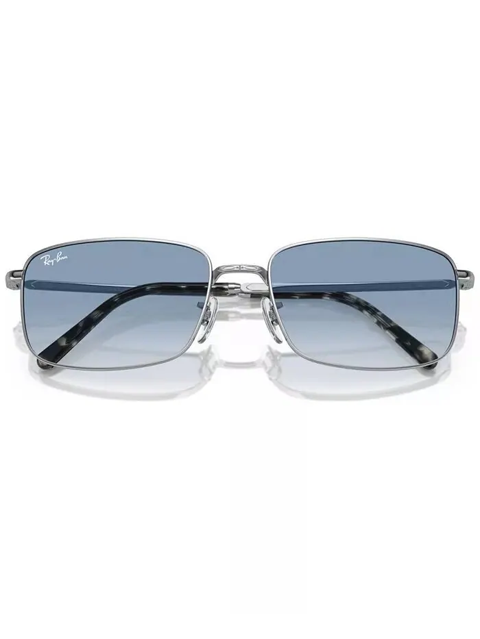 Солнцезащитные очки унисекс Ray-Ban — изображение 6 из 7, серебристый