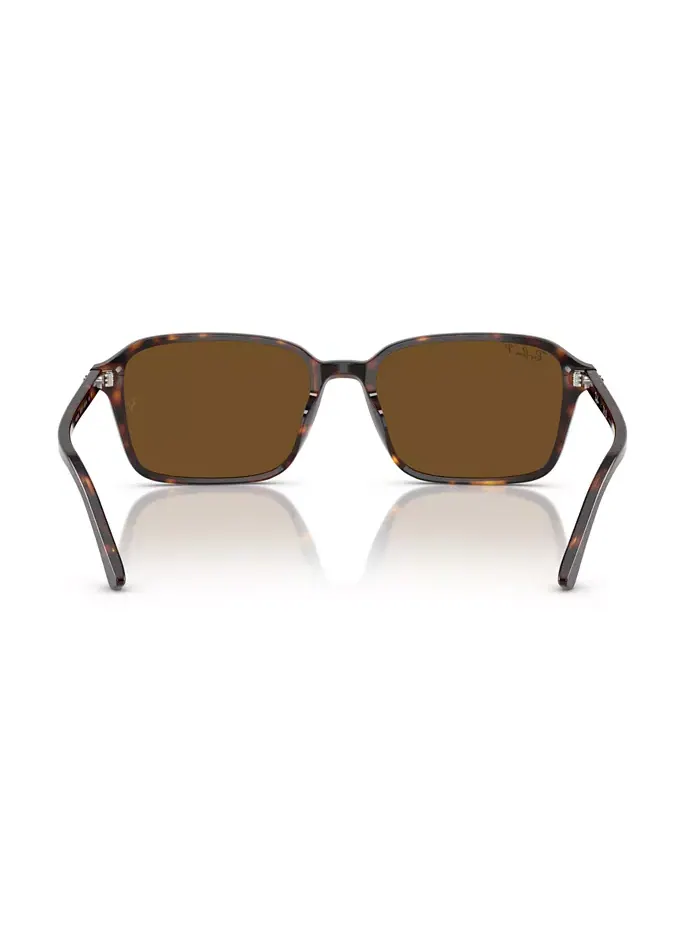 Унисекс поляризованные солнцезащитные очки Raimond, RB2231F Ray-Ban — изображение 4 из 6, коричневый