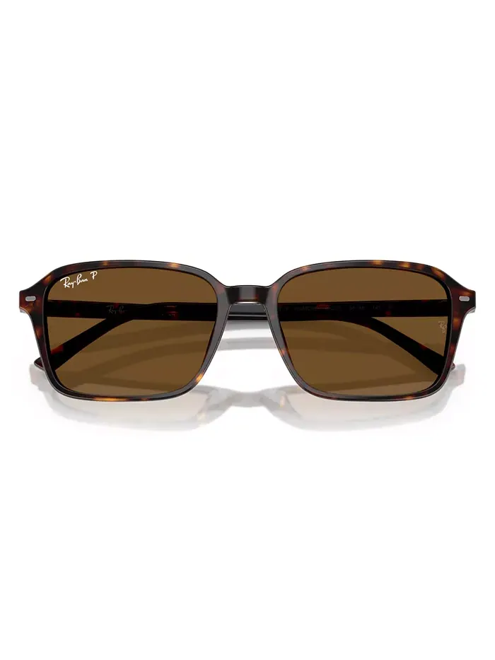 Унисекс поляризованные солнцезащитные очки Raimond, RB2231F Ray-Ban — изображение 5 из 6, коричневый