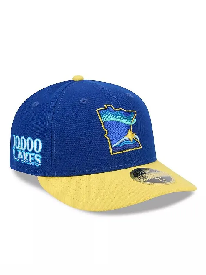 Мужская кепка Royal Minnesota Twins 2024 City Connect 59FIFTY Low Profile Fitted New Era