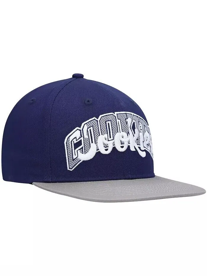 Мужская темно-серая шляпа Snapback Loud Pack Cookies — изображение 2 из 4, темно-синий серый
