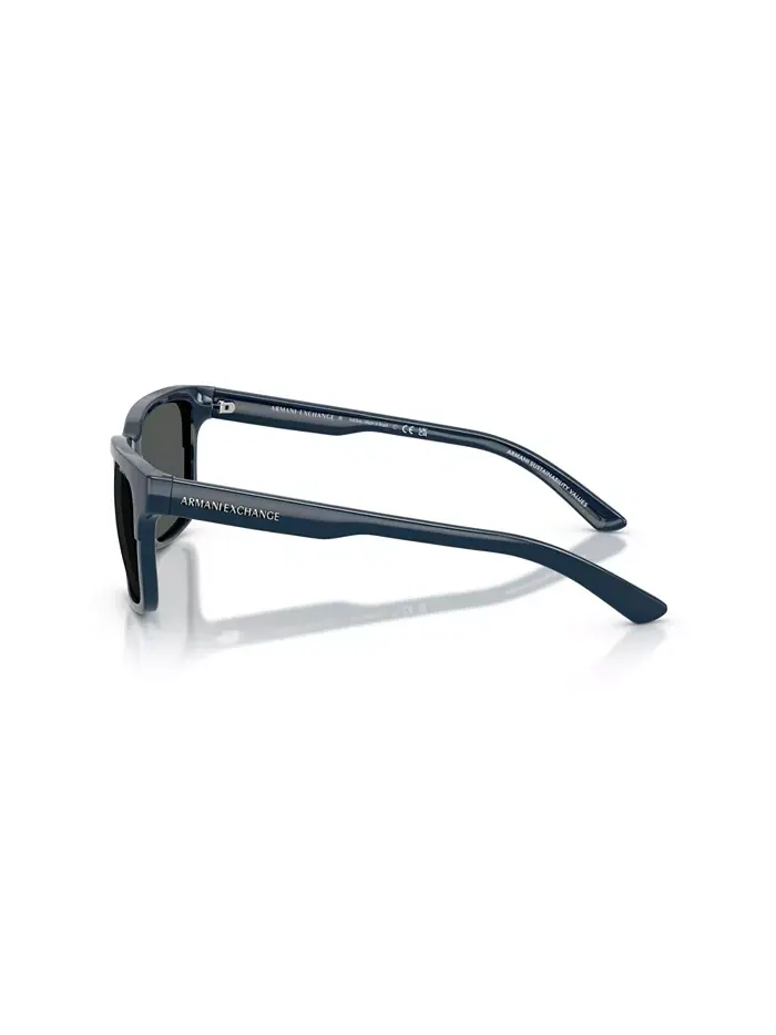Унисекс солнцезащитные очки AX4026S Armani Exchange — изображение 3 из 6, синий