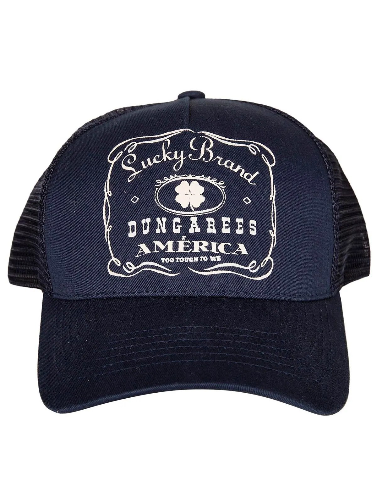 Винтажная шляпа дальнобойщика Lucky Brand — изображение 2 из 2, темно-синий
