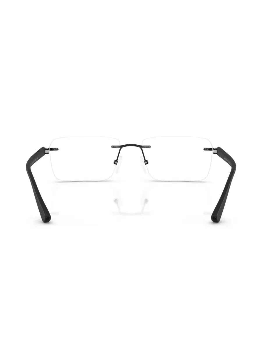 Мужские прямоугольные очки, AX1064 A|X Armani Exchange — изображение 2 из 5, черный