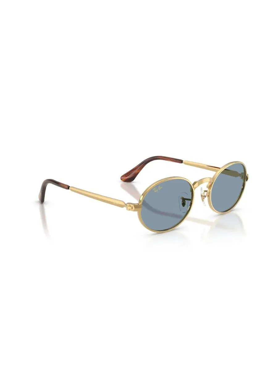 Солнцезащитные очки унисекс прямоугольной формы, RB3931 Ray-Ban — изображение 6 из 7, золотистый