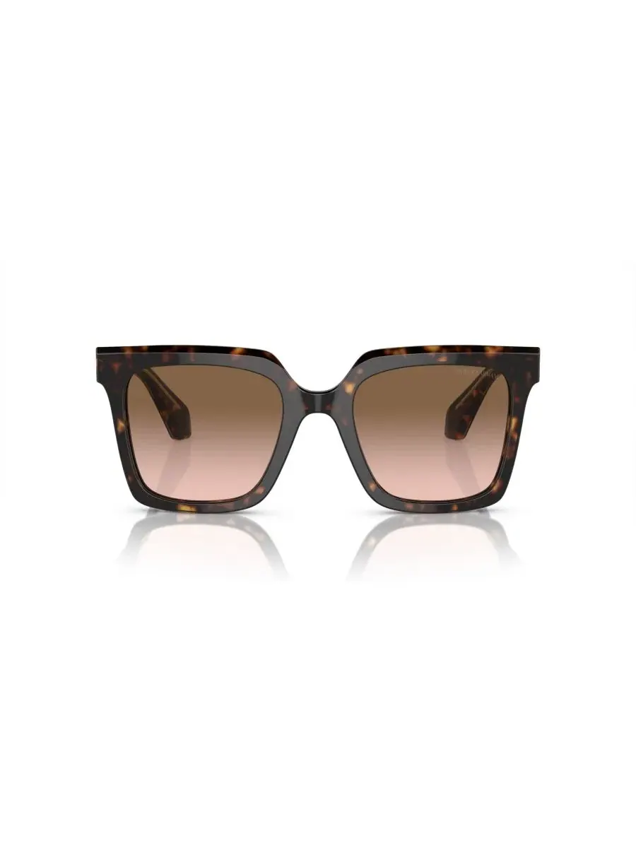 Солнцезащитные очки Giorgio Armani AR8156, с квадратной оправой — изображение 2 из 5, коричневый