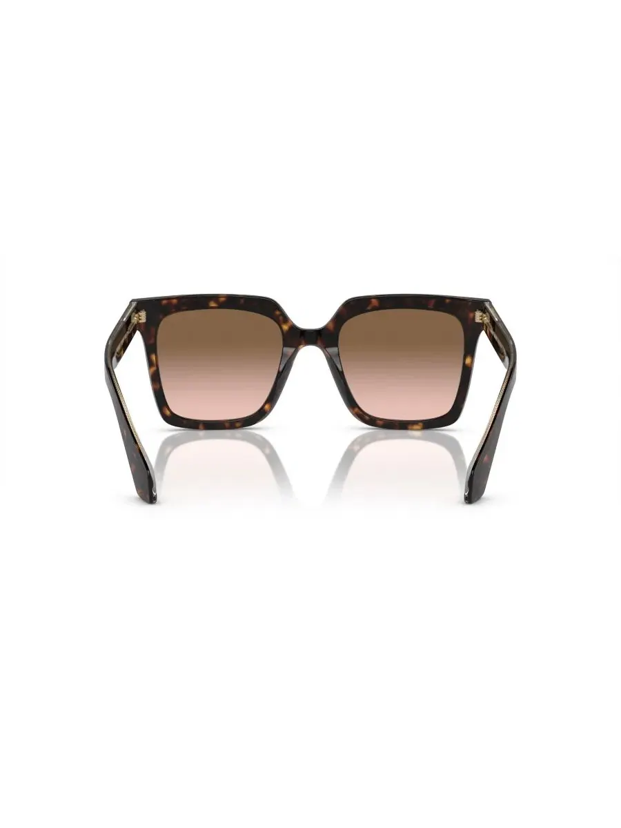 Солнцезащитные очки Giorgio Armani AR8156, с квадратной оправой — изображение 4 из 5, коричневый