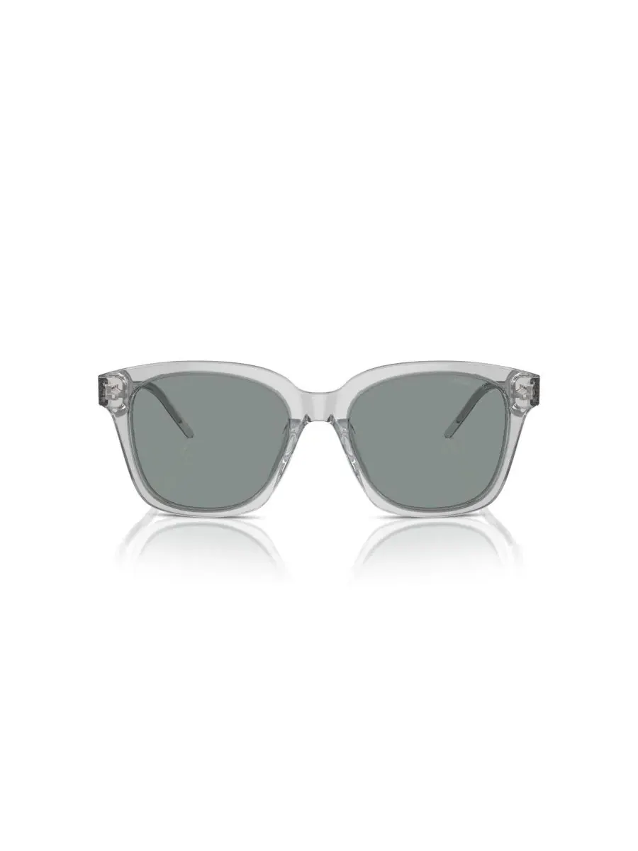 Солнцезащитные очки с квадратной оправой AR8210U Giorgio Armani — изображение 6 из 9, прозрачный зеленый