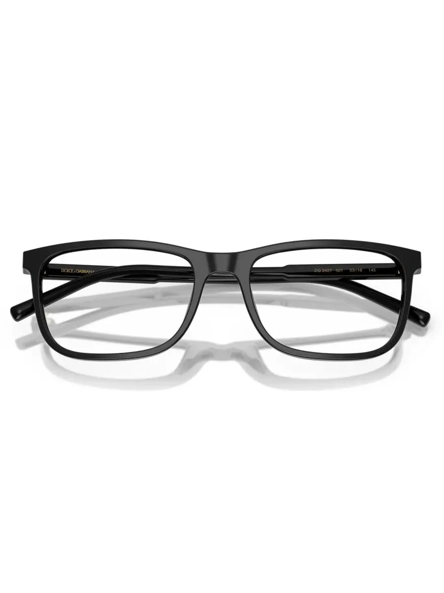 Мужские квадратные очки Dolce Gabbana, DG3427 Dolce&Gabbana — изображение 5 из 6, черный