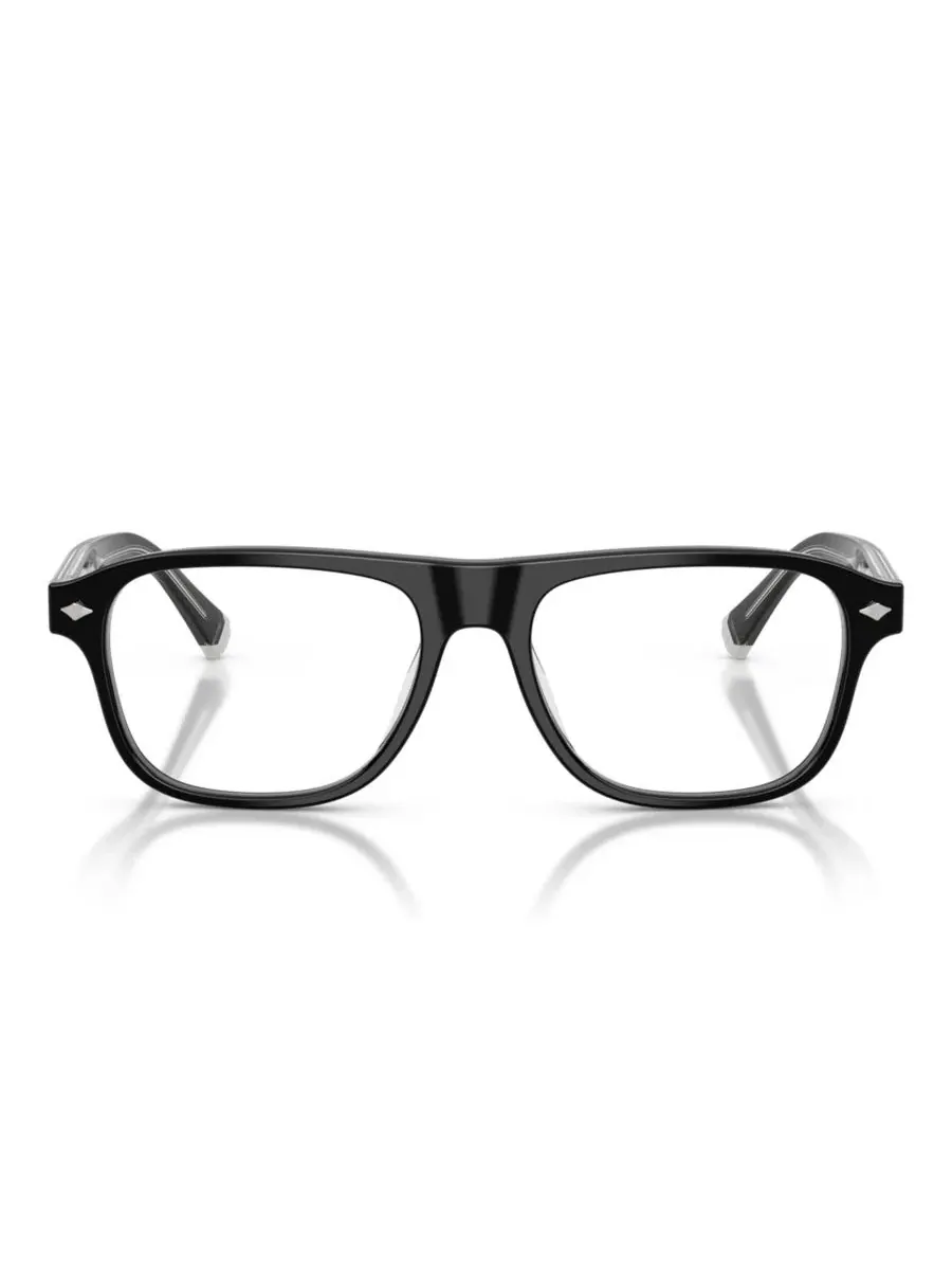 Очки в оправе-подушке BC3014 Brunello Cucinelli — изображение 2 из 6, черный