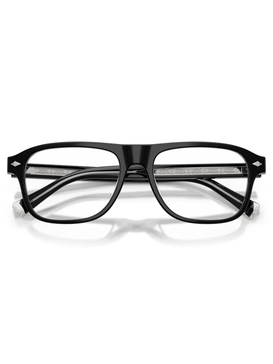 Очки в оправе-подушке BC3014 Brunello Cucinelli — изображение 5 из 6, черный