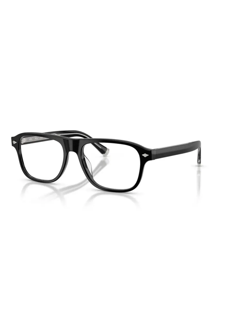 Очки в оправе-подушке BC3014 Brunello Cucinelli — изображение 6 из 6, черный