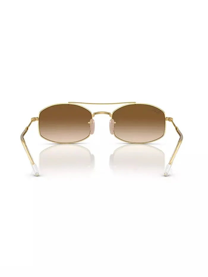 Солнцезащитные очки унисекс Ray-Ban — изображение 3 из 6, золото