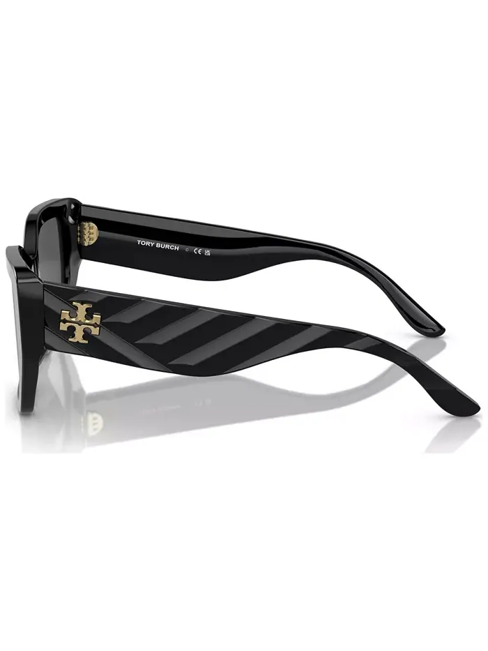 Женские солнцезащитные очки TY7187U Tory Burch — изображение 5 из 6, черный