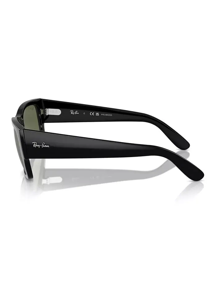 Поляризованные солнцезащитные очки унисекс Ray-Ban — изображение 5 из 6, черный