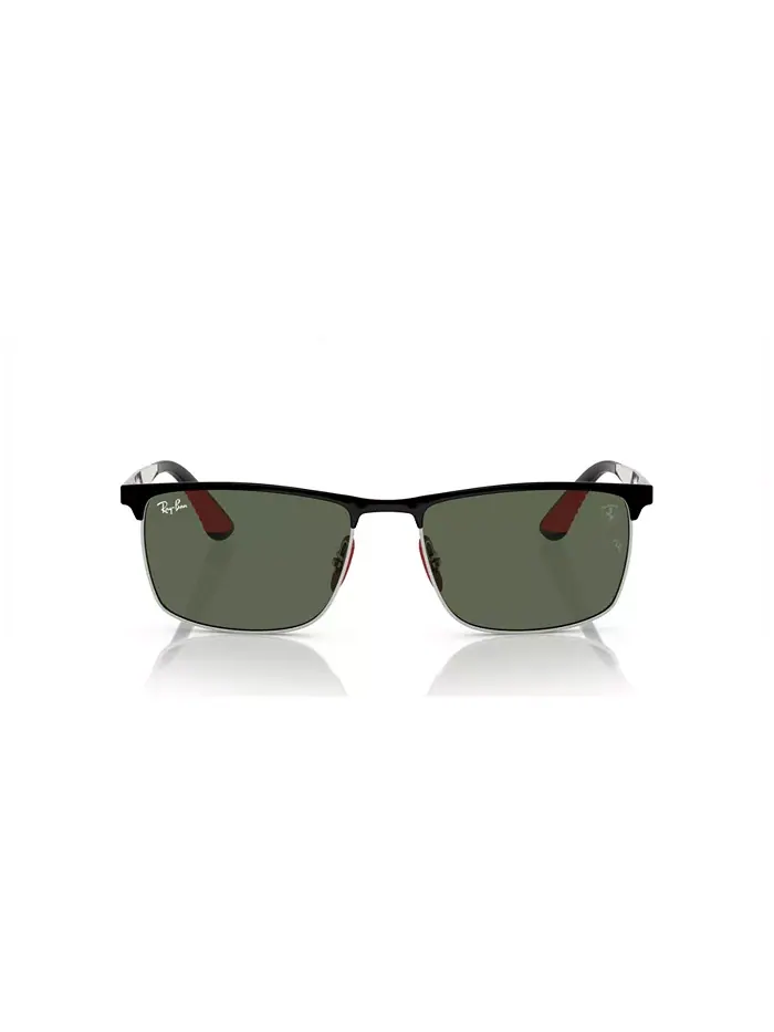 Унисекс солнцезащитные очки RB3726M Ray-Ban — изображение 2 из 7, черный серебристый