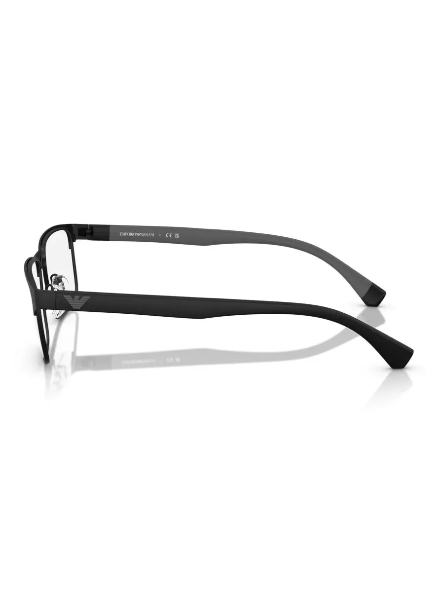 Мужские прямоугольные очки, EA1105 Emporio Armani — изображение 4 из 6, черный