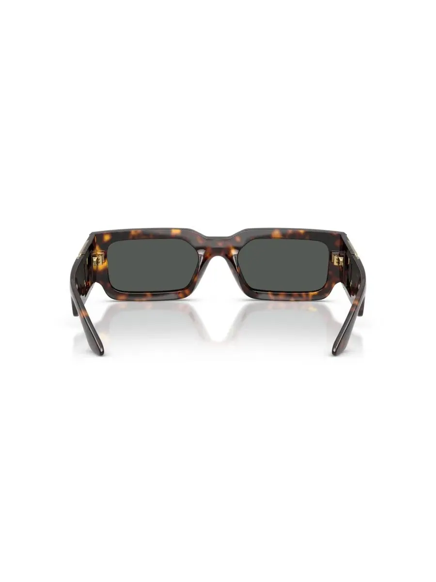 Мужские прямоугольные солнцезащитные очки, VE4506U Versace — изображение 5 из 6, коричневый