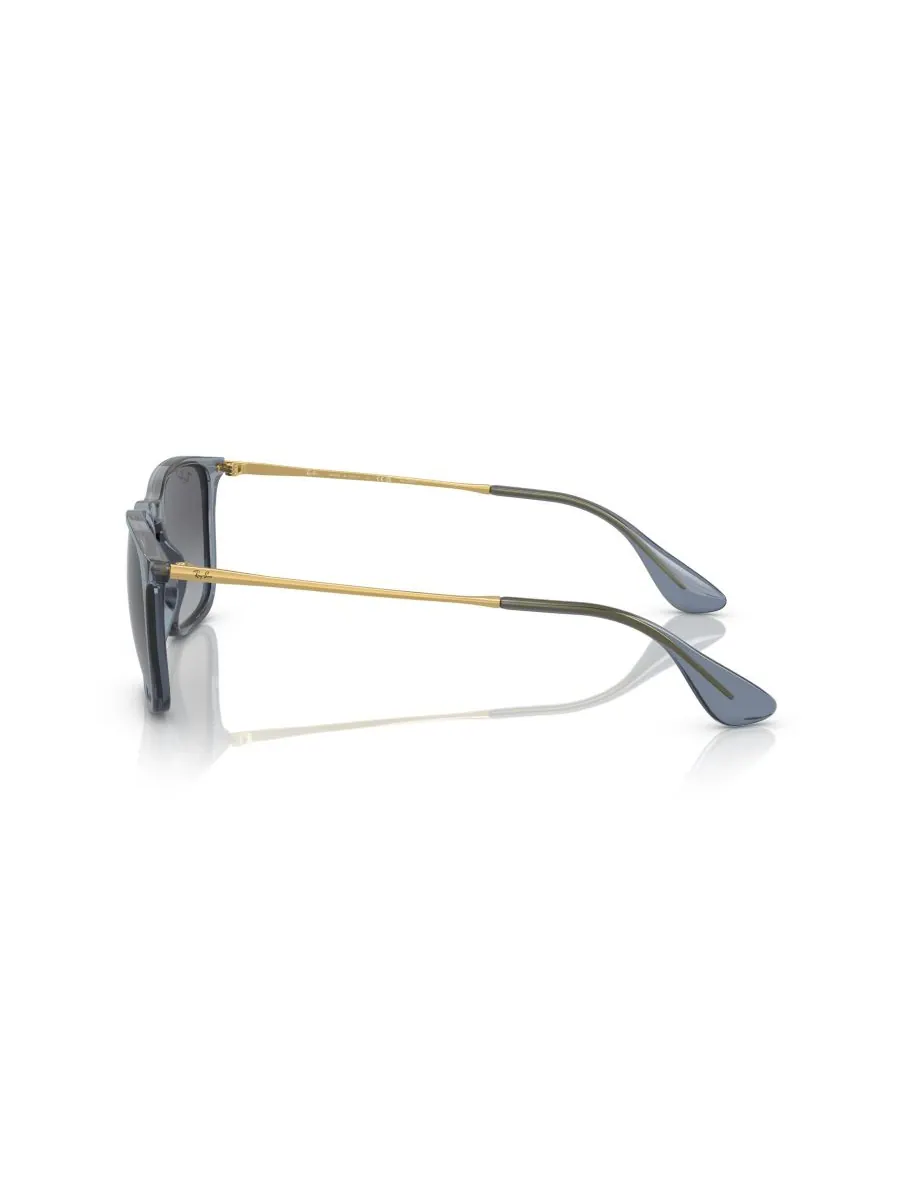 Мужские поляризованные солнцезащитные очки, Chris RB4187F Ray-Ban — изображение 3 из 6, прозрачный синий
