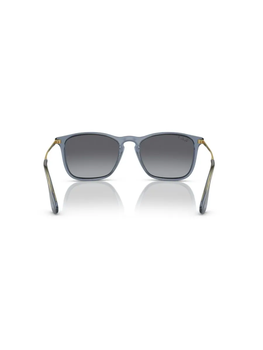 Мужские поляризованные солнцезащитные очки, Chris RB4187F Ray-Ban — изображение 4 из 6, прозрачный синий