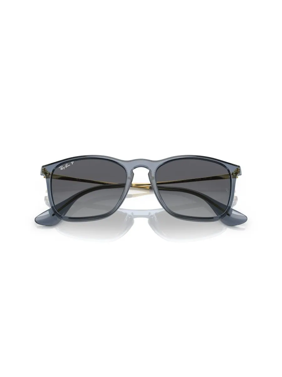 Мужские поляризованные солнцезащитные очки, Chris RB4187F Ray-Ban — изображение 5 из 6, прозрачный синий
