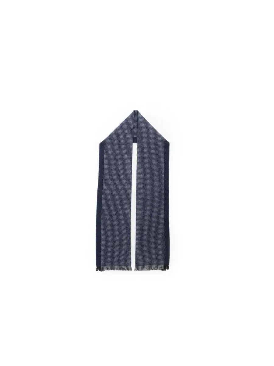 Шарф из австралийской шерсти Dunedin Scarf Rodd & Gunn — изображение 2 из 3, синий