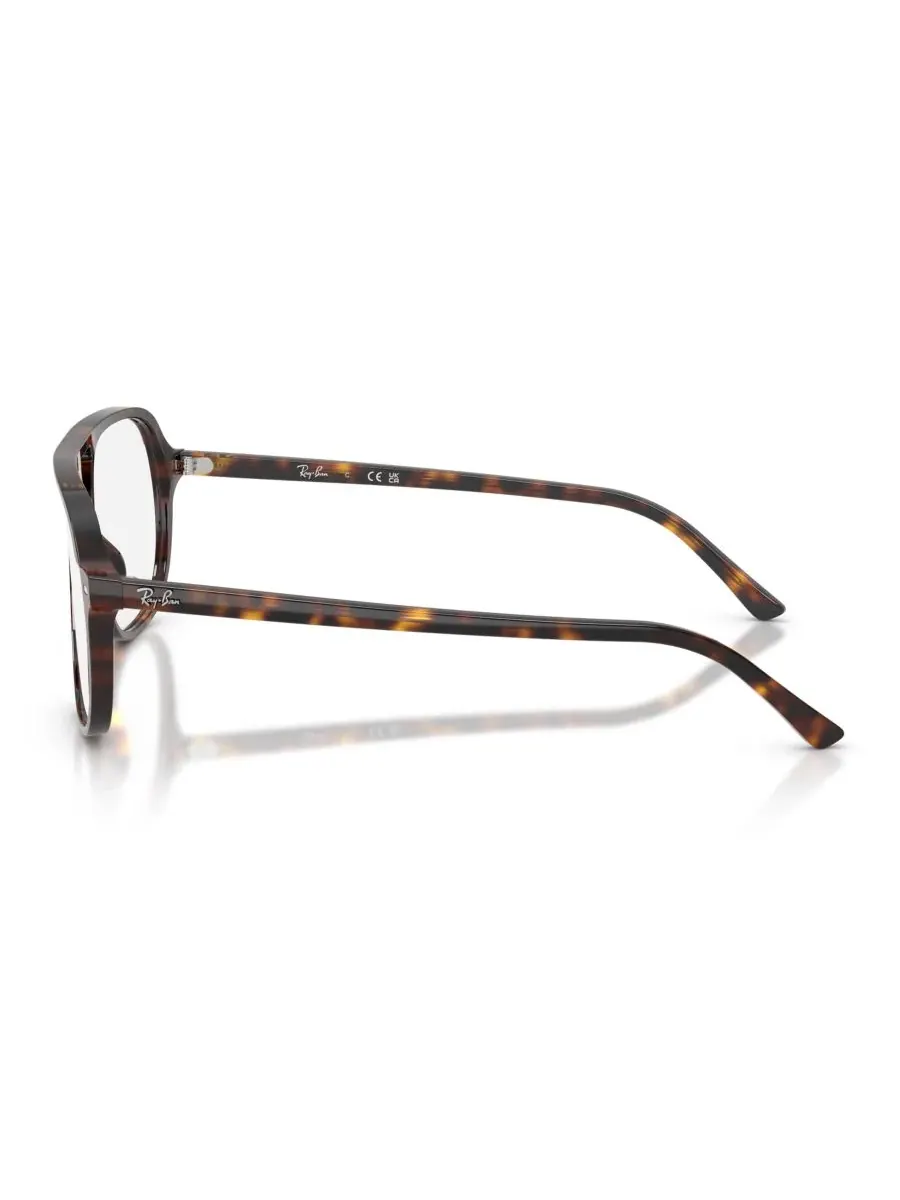 Квадратные очки унисекс, RB5698 Ray-Ban — изображение 3 из 5, коричневый