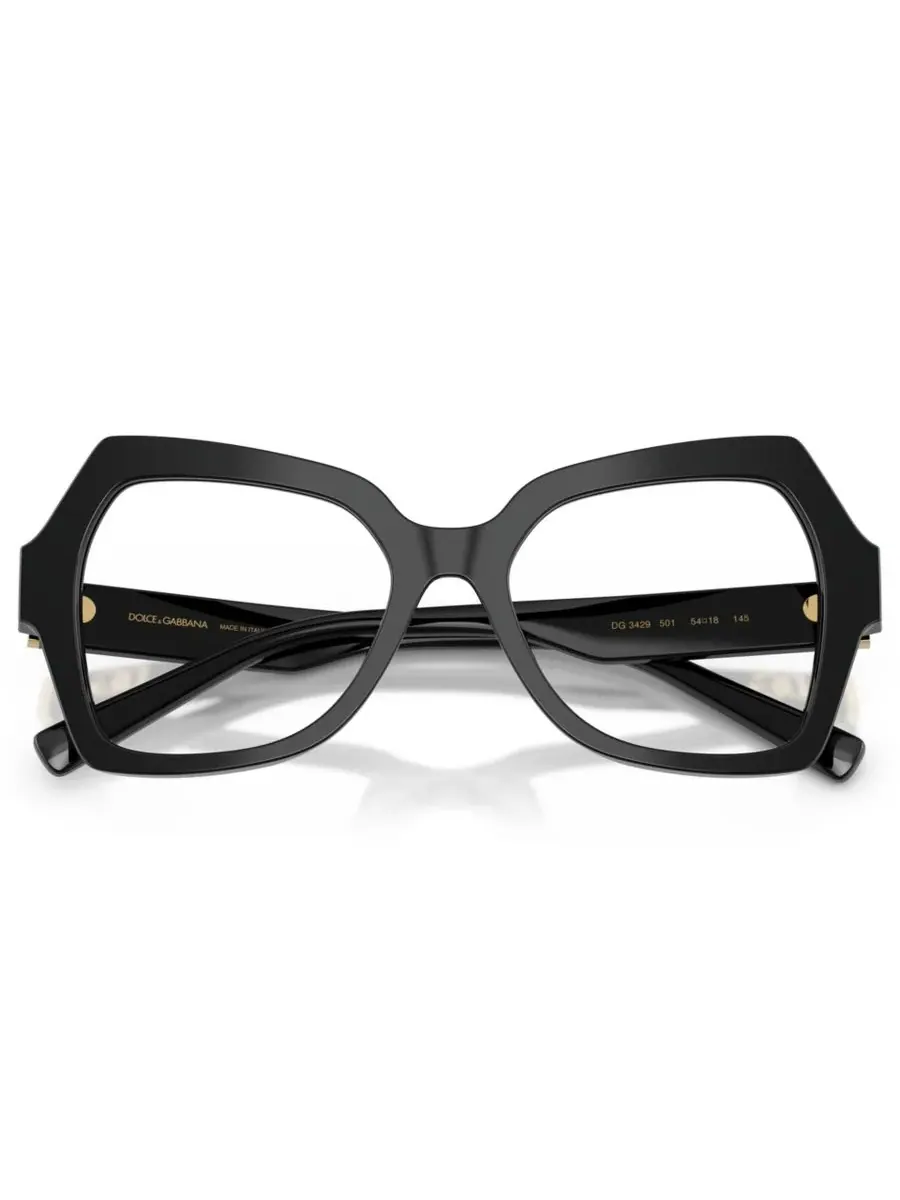 Женские очки-бабочки Dolce Gabbana, DG3429 Dolce&Gabbana — изображение 4 из 5, черный