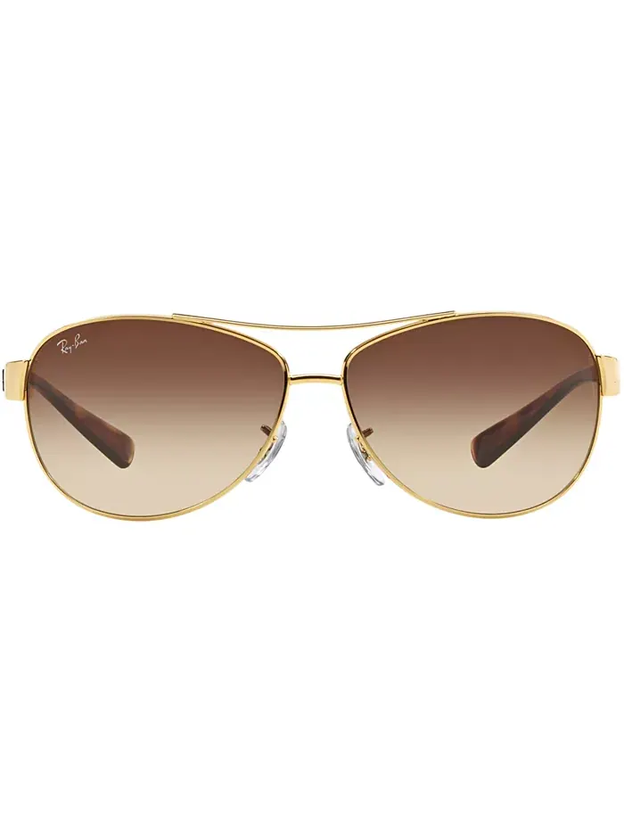 Солнцезащитные очки, RB3386 Ray-Ban — изображение 2 из 2, золотистый/коричневый